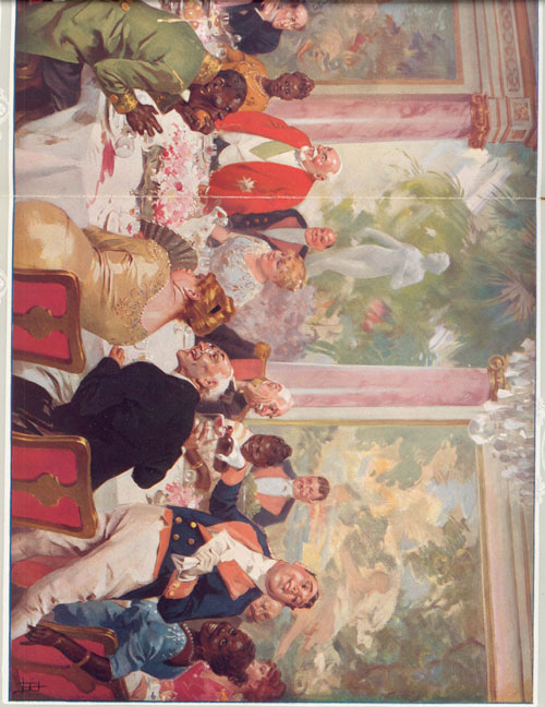 En l’an 2700 Une visite royale au High-Life Tailor. — planche 3