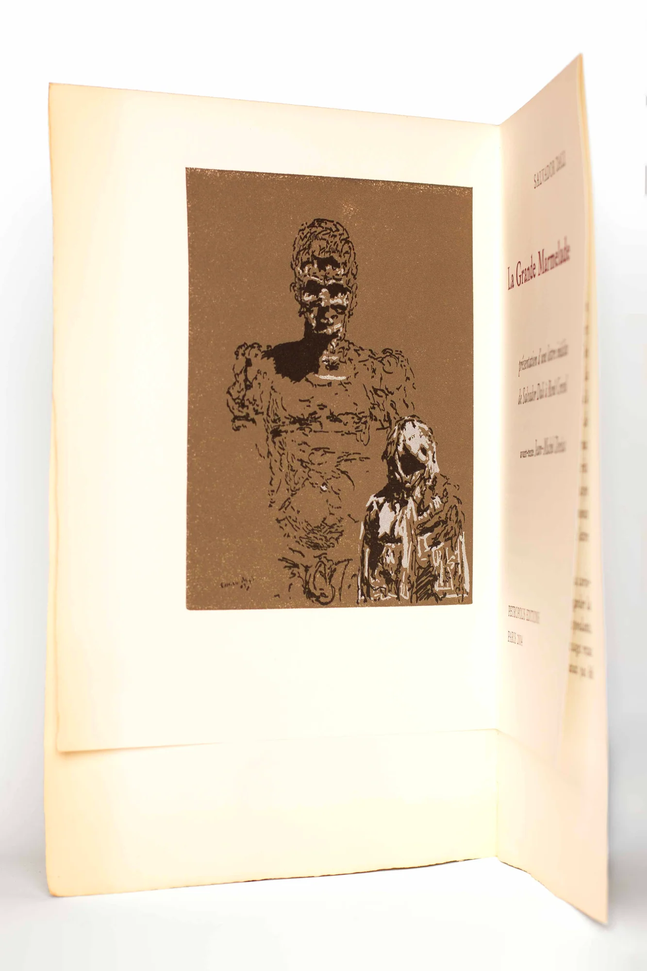 DALI (Salvador). CREVEL (René). — La Grande marmelade. Lettre inédite de Salvador Dali à René Crevel. (Réf. 14968)