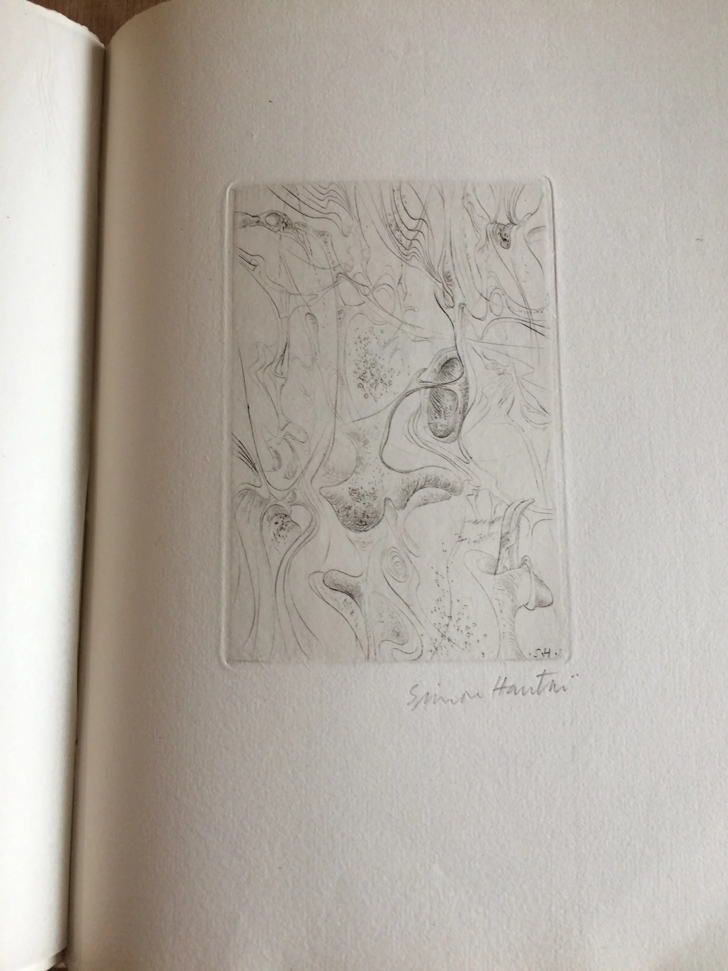 Max Walter SVANBERG, Vieira DA SILVA, Simon HANTAI et Wolfgang PAALEN. BRETON (André). DEHARME (Lise). GRACQ (Julien). TARDIEU (Jean). — Farouche à quatre feuilles. (Réf. 15507)