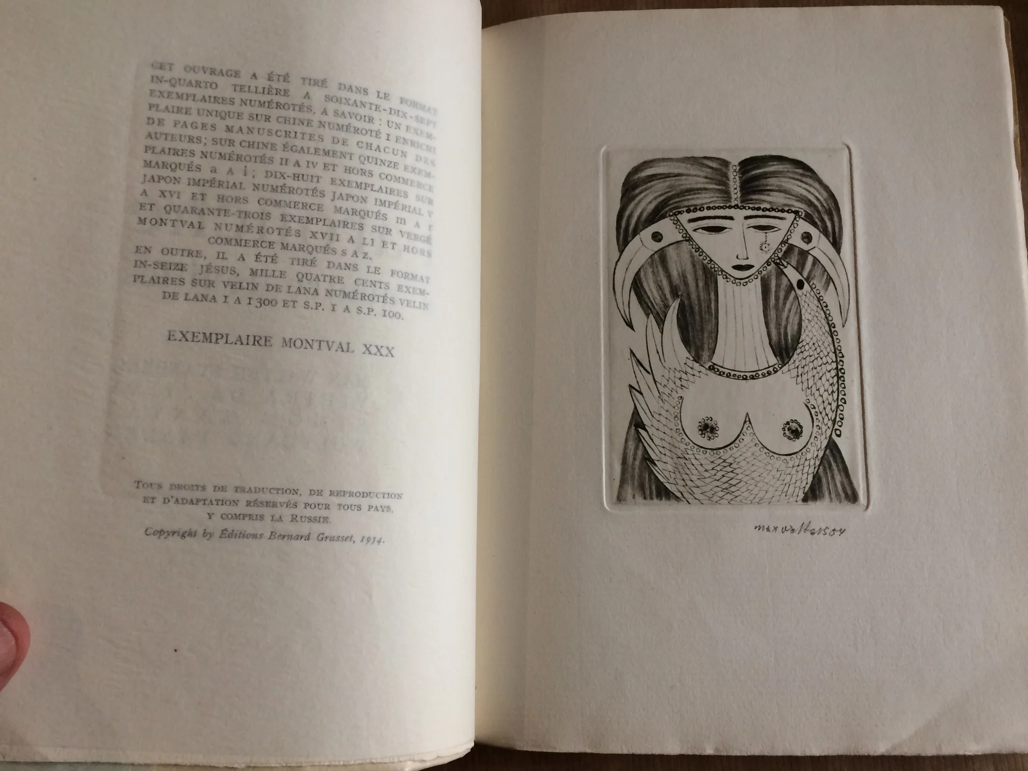 Max Walter SVANBERG, Vieira DA SILVA, Simon HANTAI et Wolfgang PAALEN. BRETON (André). DEHARME (Lise). GRACQ (Julien). TARDIEU (Jean). — Farouche à quatre feuilles. (Réf. 15507)