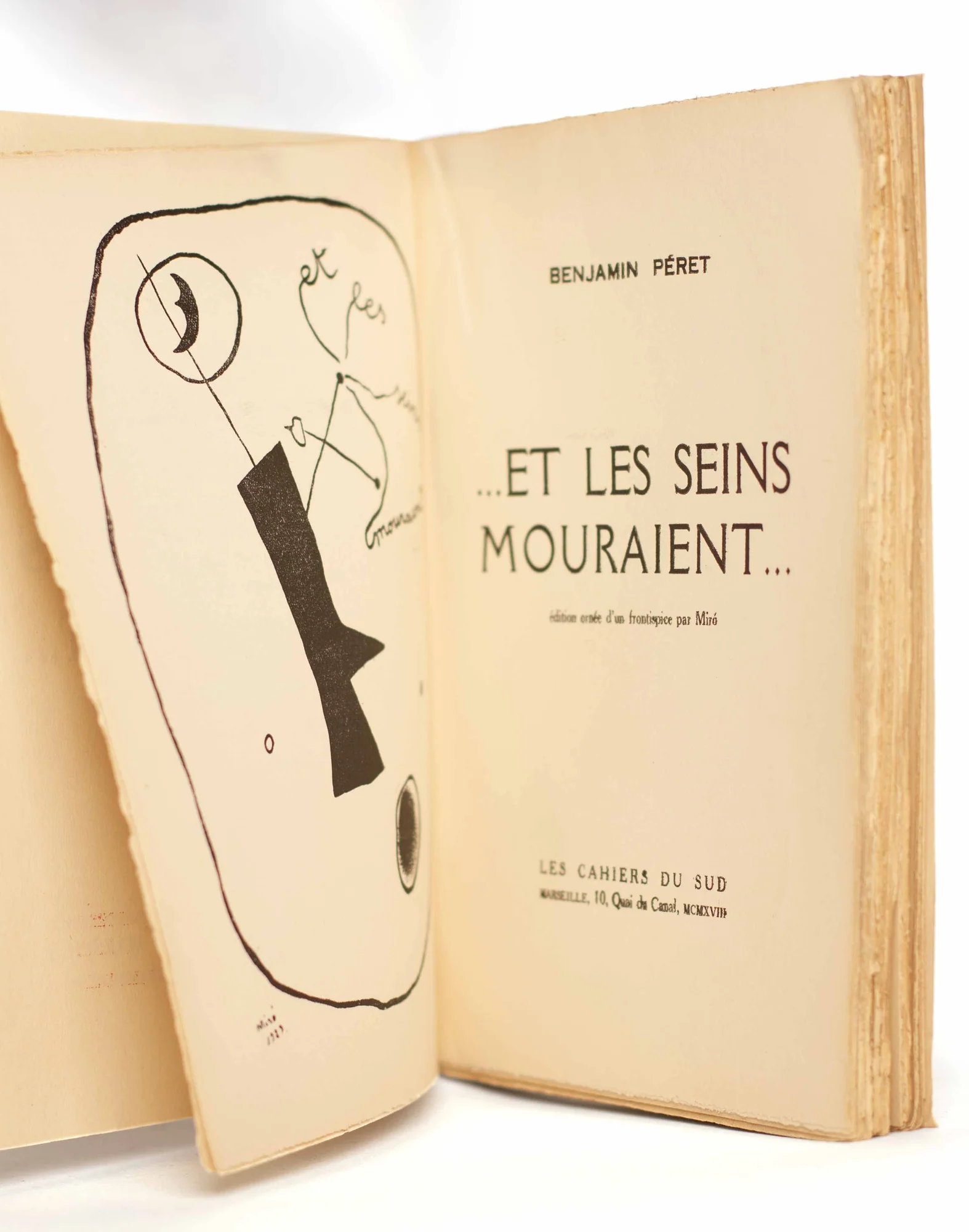PeRET (Benjamin). — ...eT LES SEINS MOURAIENT. (Réf. 15714)