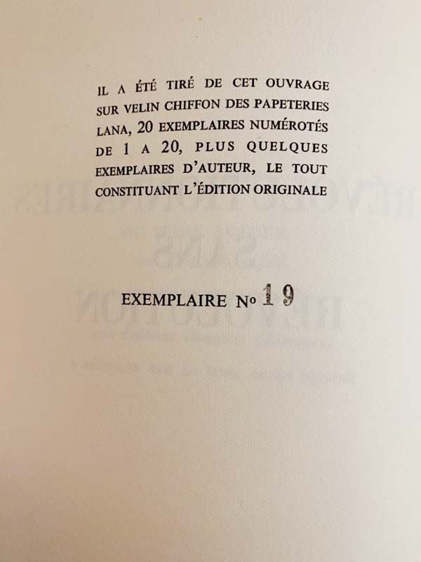 Révolutionnaires sans Révolution. — planche 2