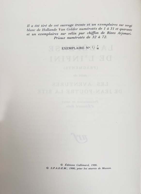 La Défense de l’infini. Suivi de Les Aventures de Jean-Foutre La Bite. — planche 3