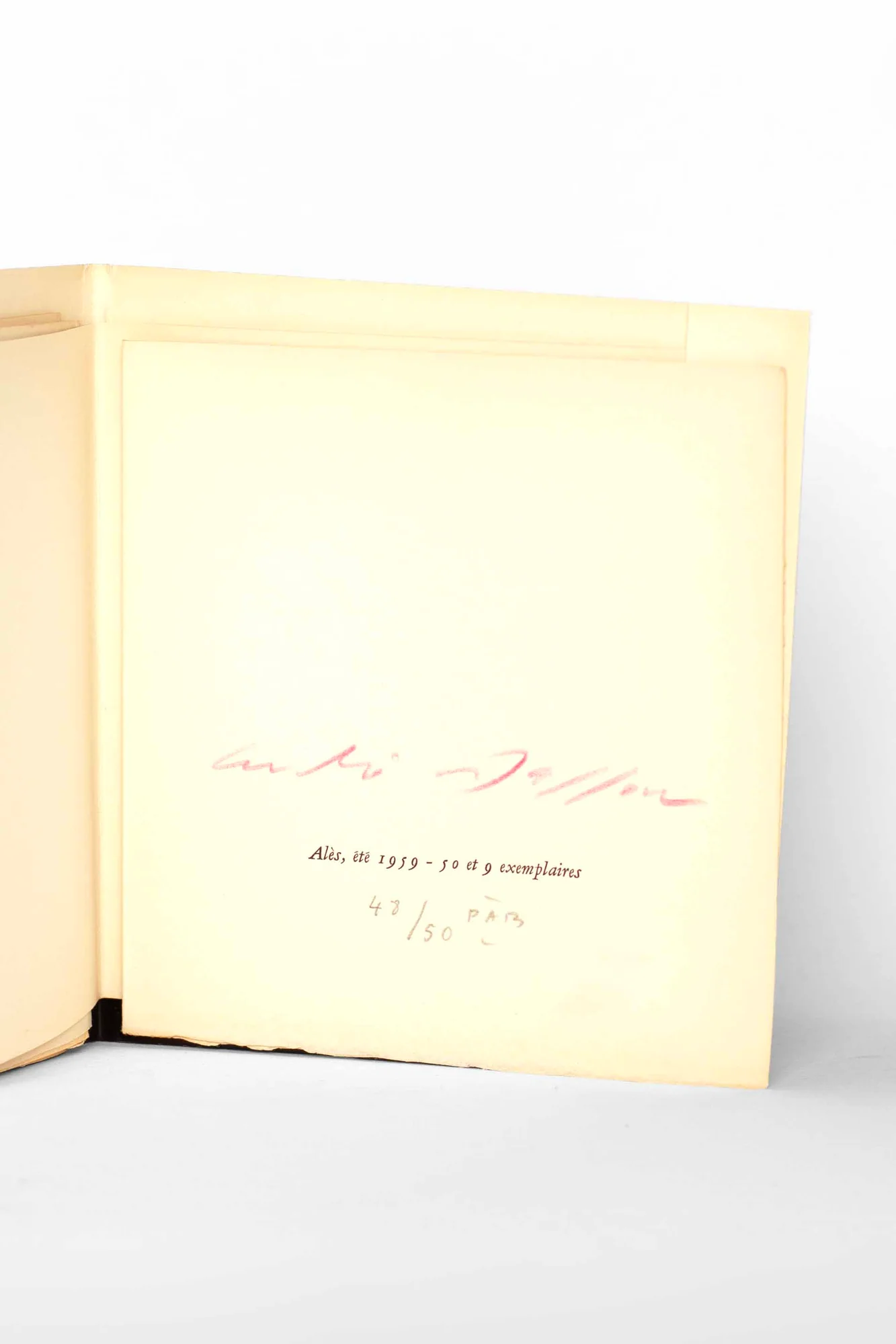 BOISSONNAS (Edith). MASSON (André). — Limbe. (Réf. 16794)