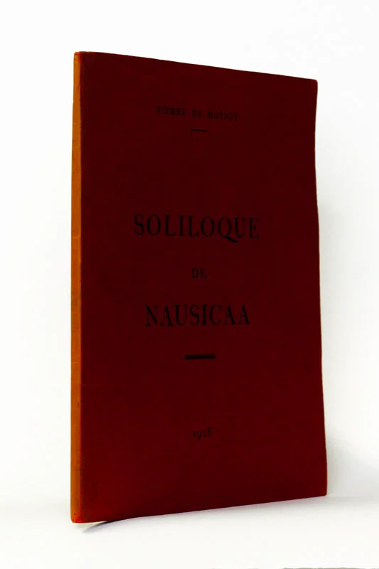 MASSOT (Pierre de). — Soliloque de Nausicaa. (Réf. 17227)