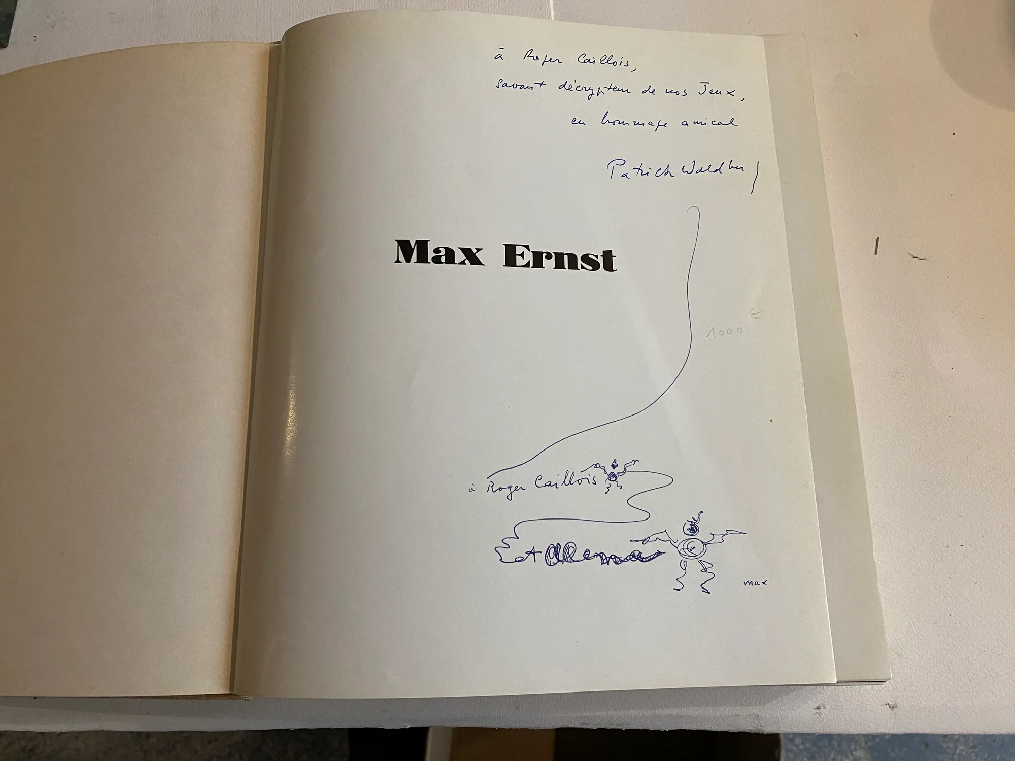(ERNST). WALDBERG (Patrick). — Max Ernst. (Réf. 17378)