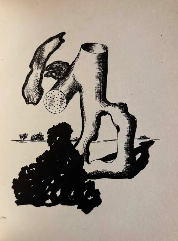 NOUGE (Paul) et MAGRITTE (René) sous le nom de Clarisse JURANVILLE. — Quelques écrits et quelques dessins. (Réf. 17950)