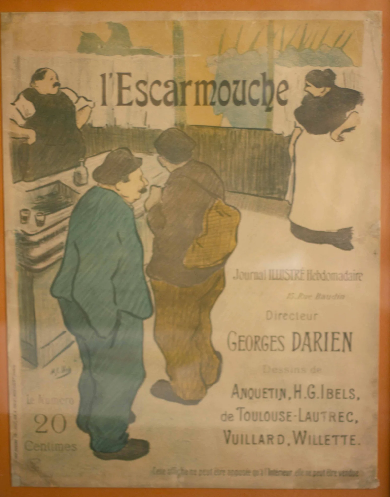 DARIEN (Georges). IBELS (Henri-Gabriel). — L'Escarmouche. (Réf. 18077)
