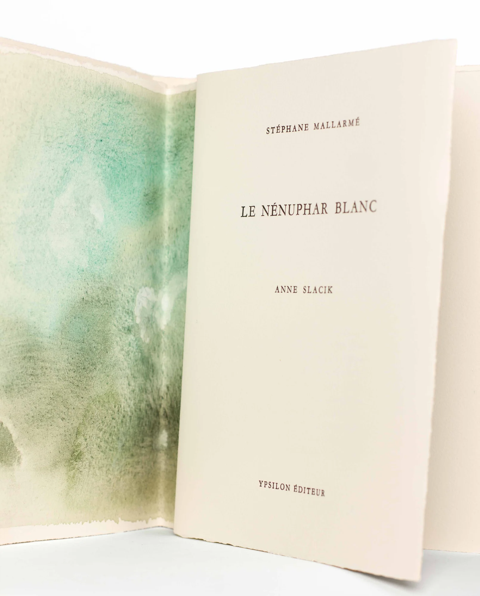 MALLARME (Stéphane). SLACIK (Anne). — Le Nénuphar blanc. (Réf. 18228)