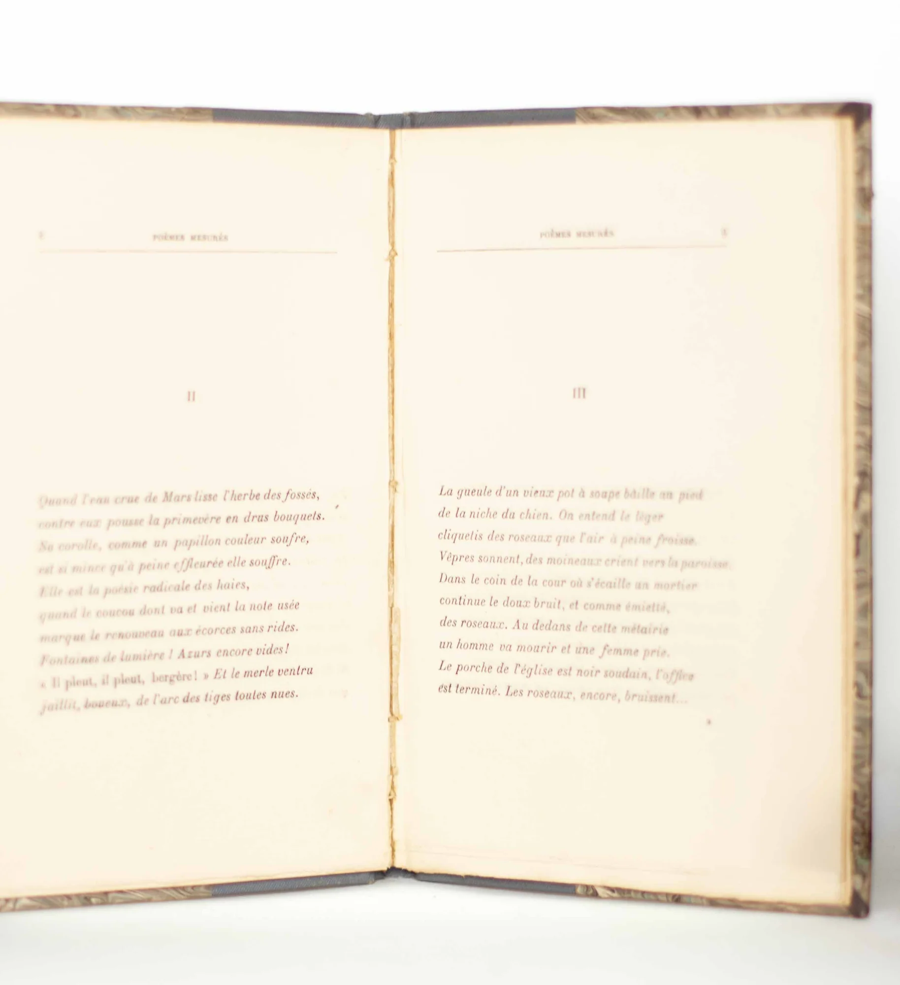 JAMMES (Francis). — Poèmes mesurés. (Réf. 18608)