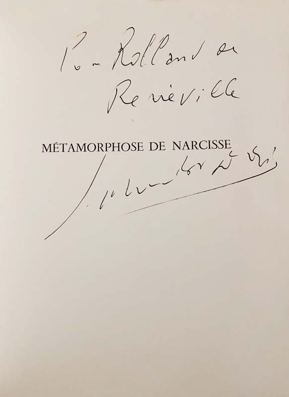Métamorphose de Narcisse. — planche 4