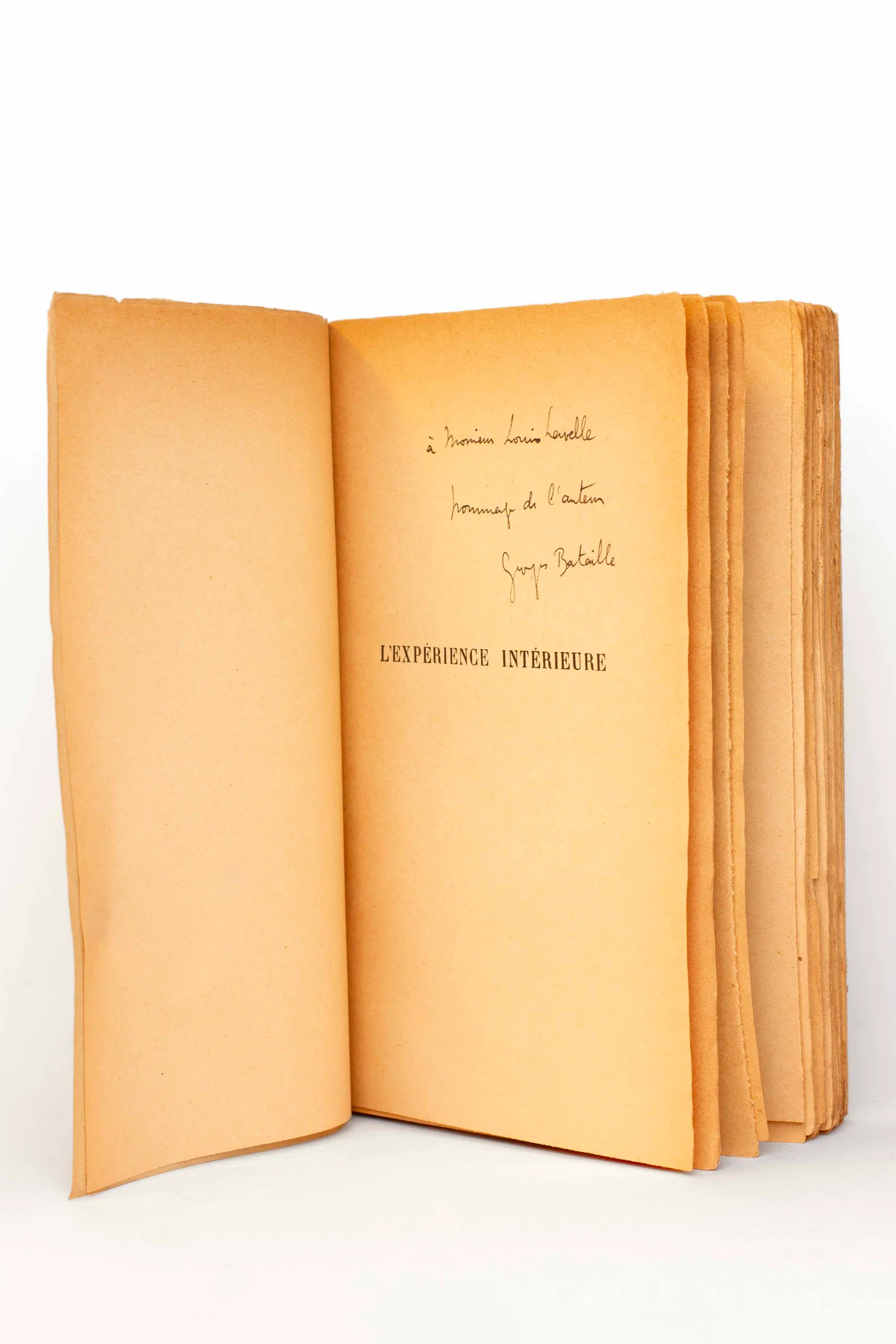 BATAILLE (Georges). — L'Expérience intérieure. (Réf. 18946)