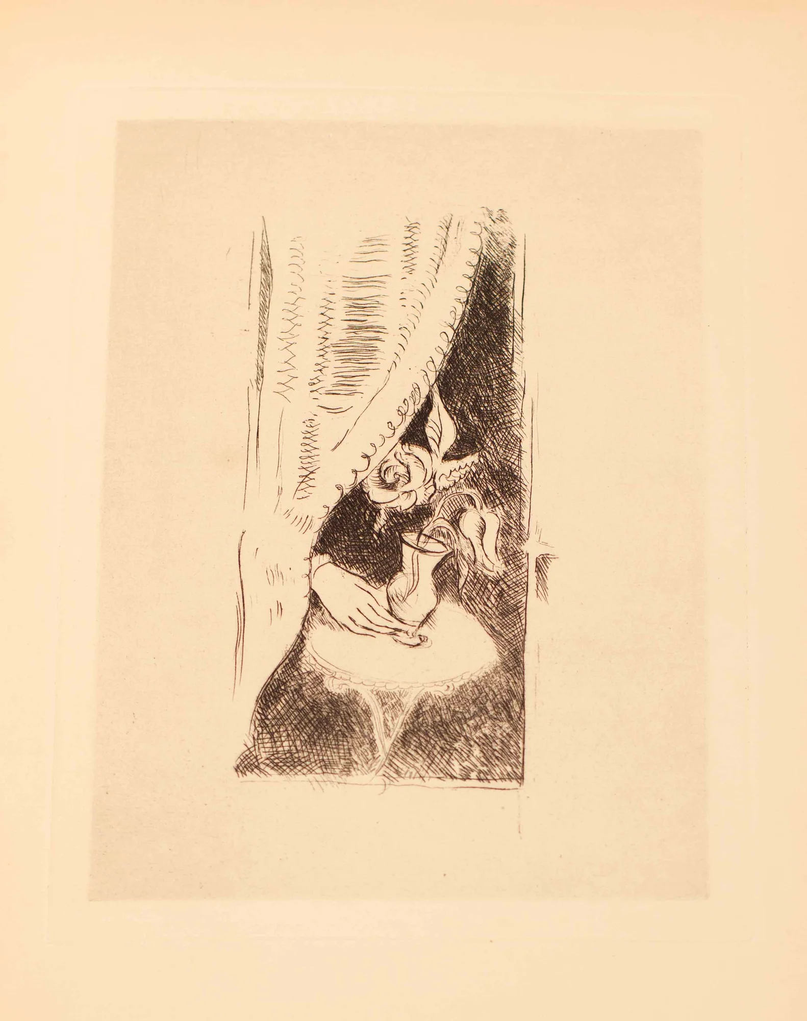 RILKE (Rainer Maria). BALADINE. — Les Fenêtres. Dix poèmes illustrés de dix eaux-fortes par BALADINE. (Réf. 19041)