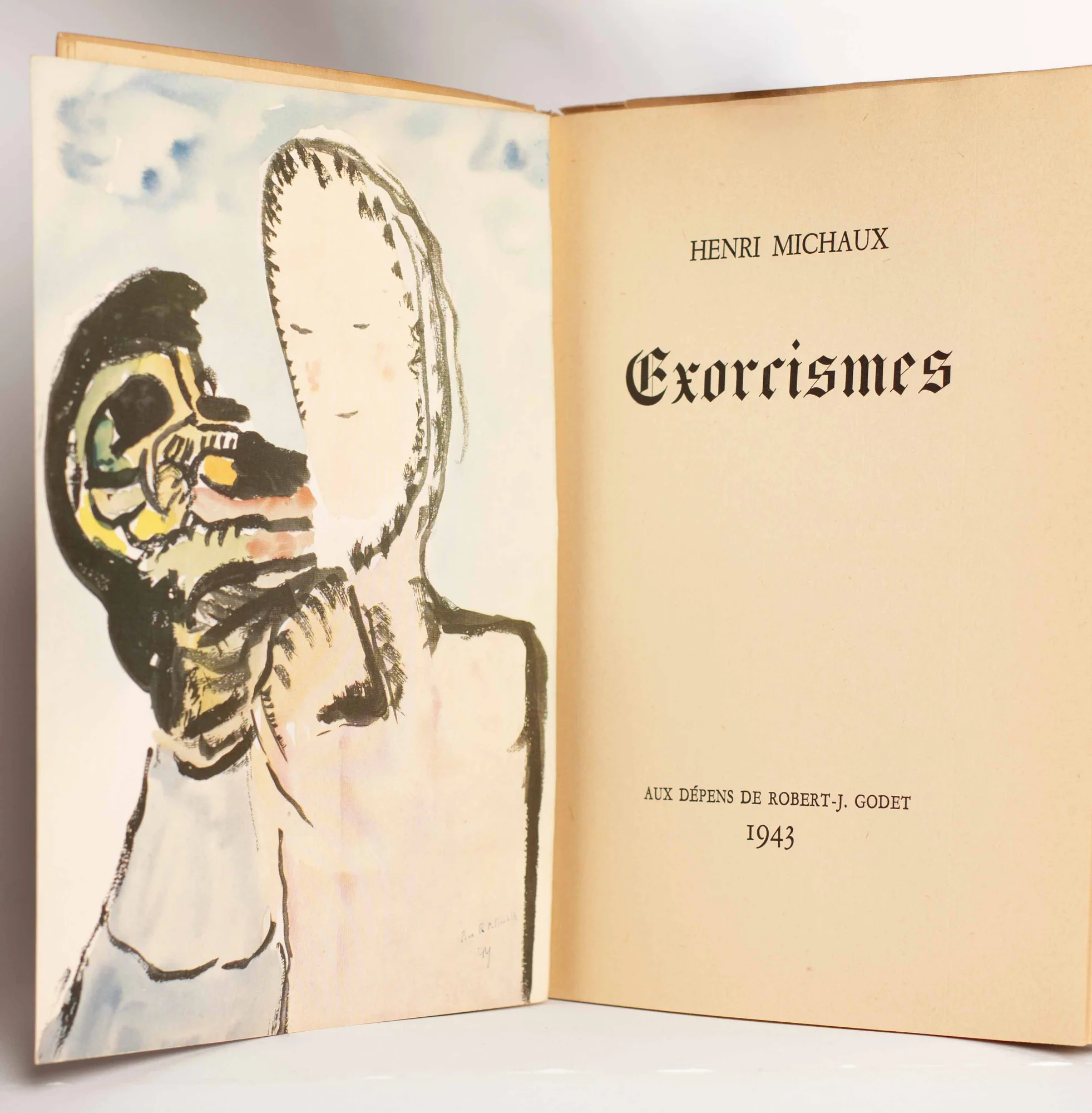 MICHAUX (Henri). — Exorcismes. (Réf. 19734)