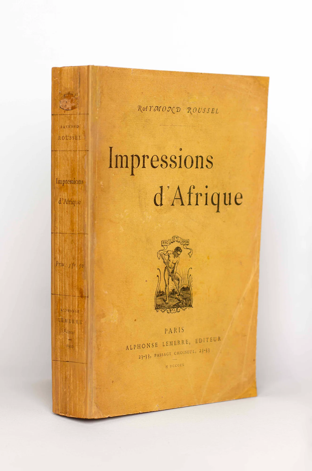 ROUSSEL (Raymond). — Impressions d’Afrique. (Réf. 19898)