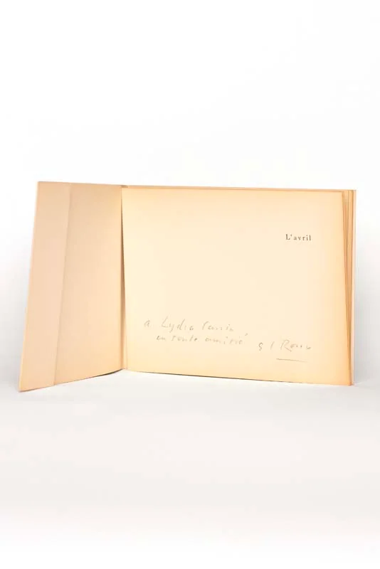 DU BOUCHET (André). — L'Avril. (Réf. 19919)