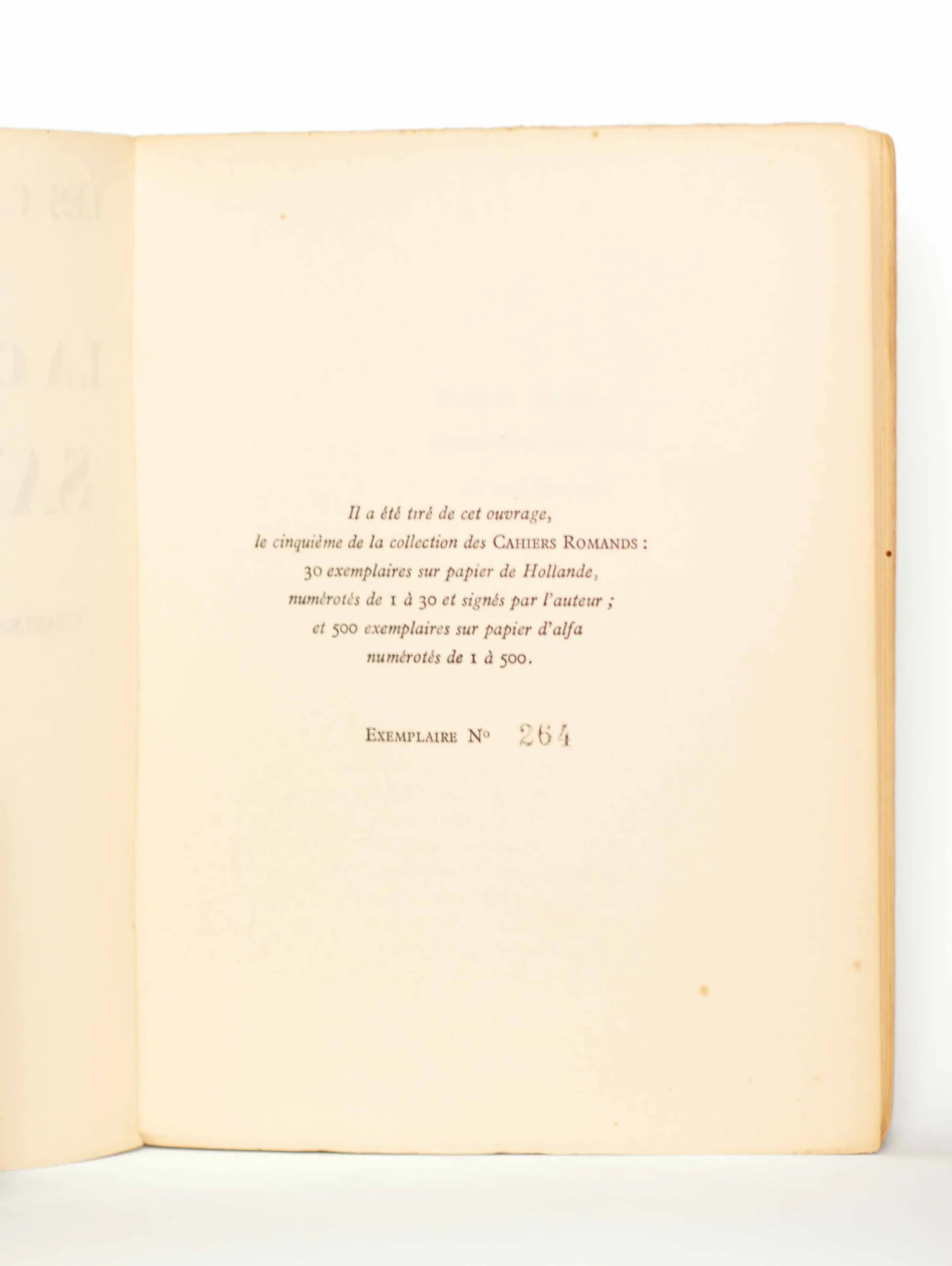 CINGRIA (Charles Albert). — La Civilisation de Saint-Gall. (Réf. 19928)