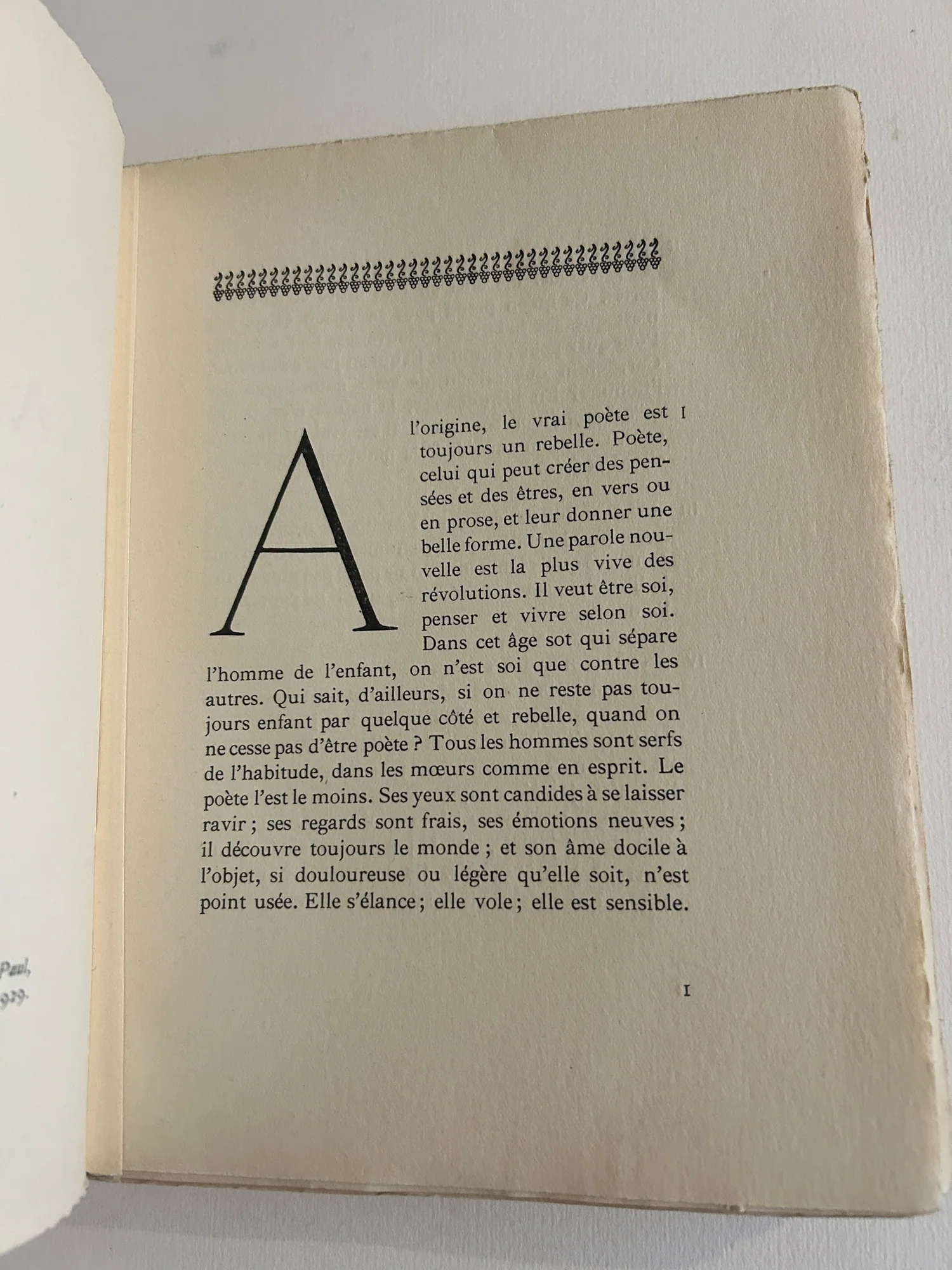 SUARES (André). — Variables. (Réf. 20849)