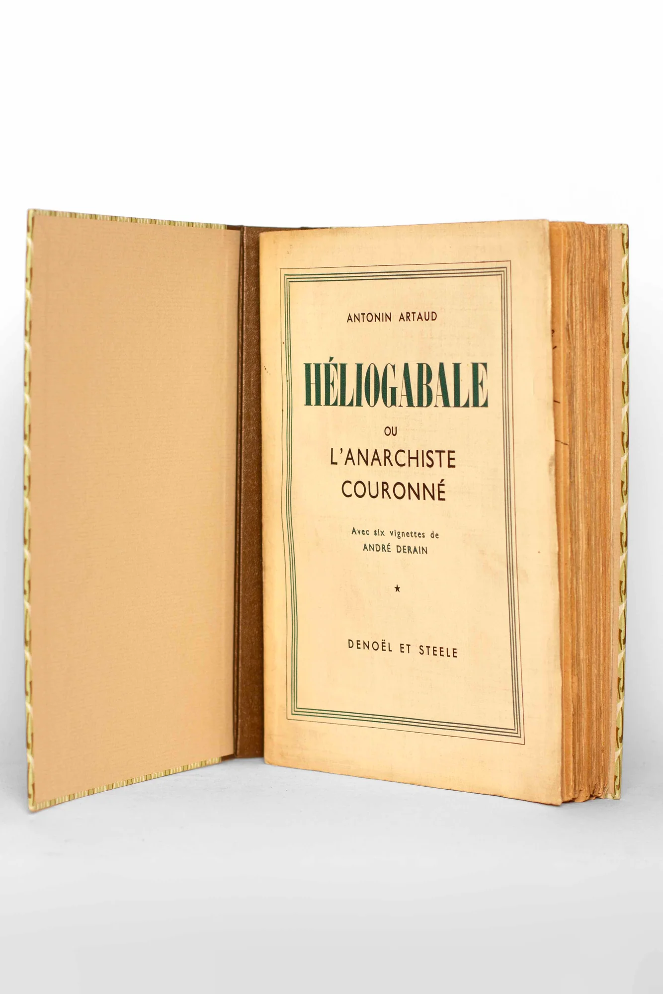 ARTAUD (Antonin). — Héliogabale ou l’anarchiste couronné. (Réf. 20956)