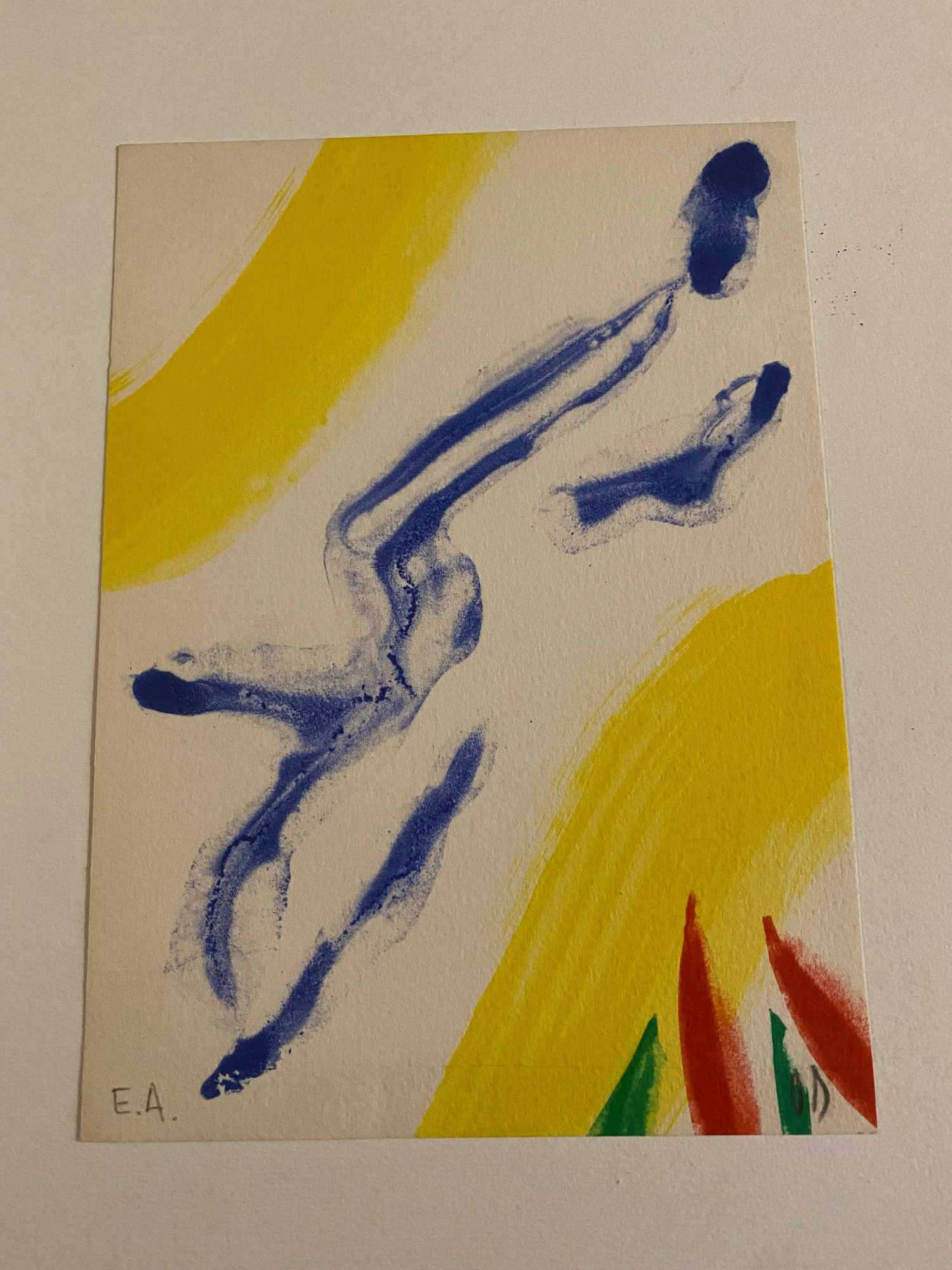 DEBRE (Olivier). — Lithographie originale en couleurs. (Réf. 21199)