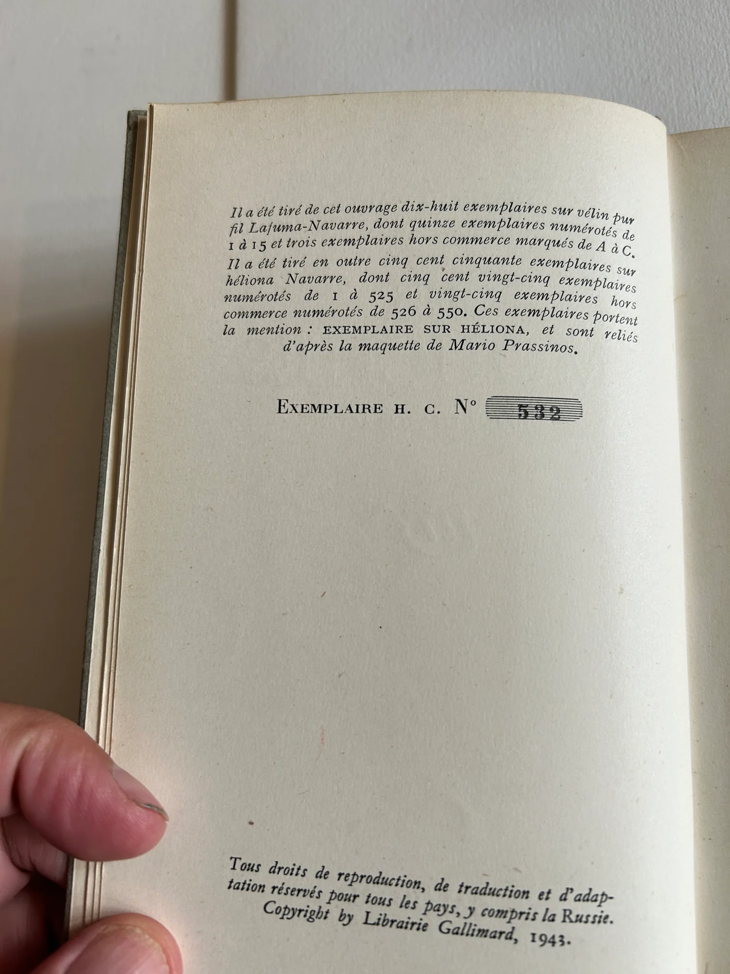 SARTRE (Jean-Paul). — Les Mouches. (Réf. 21315)