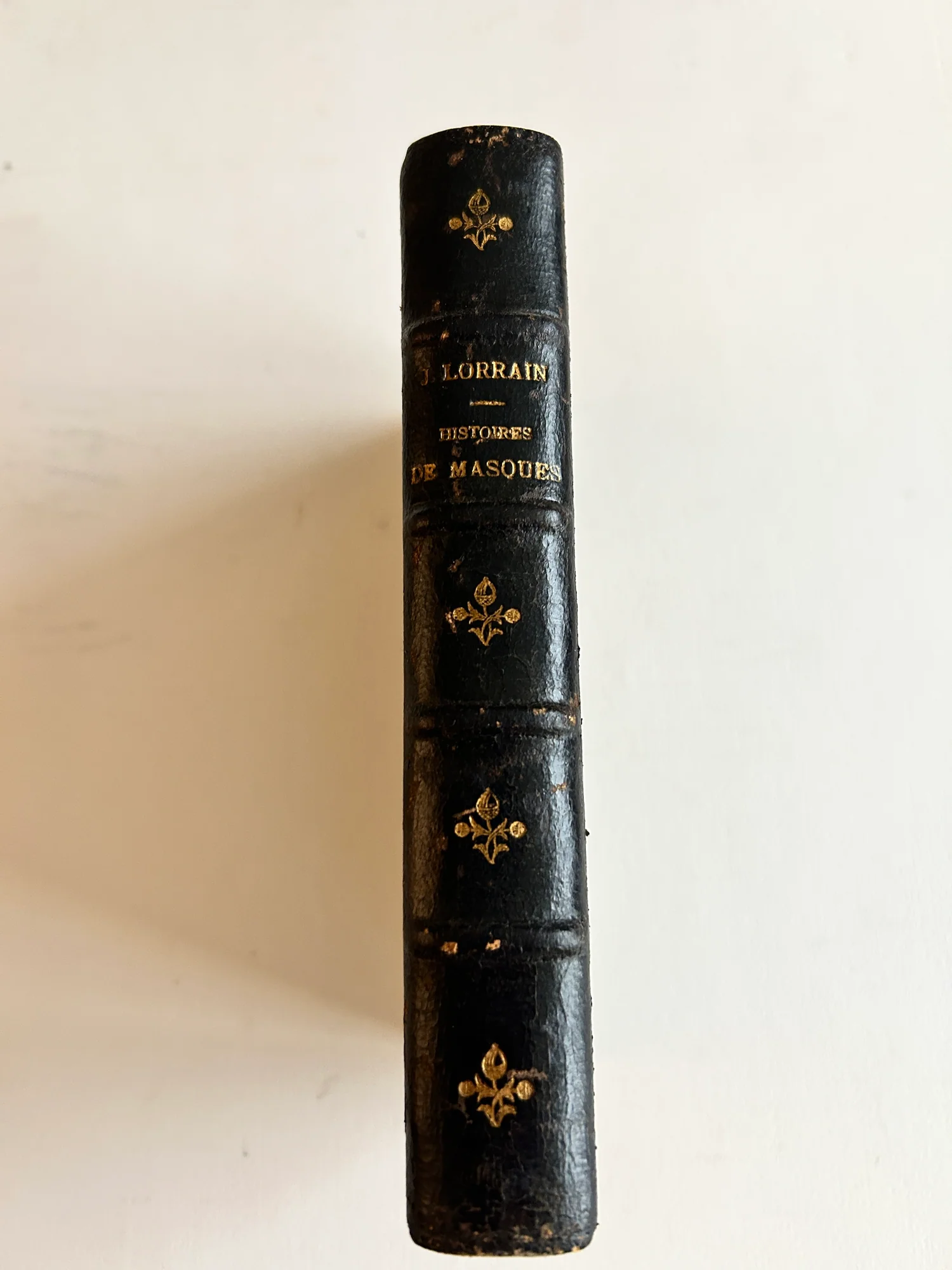 LORRAIN (Jean). — Histoires de masques. (Réf. 21418)