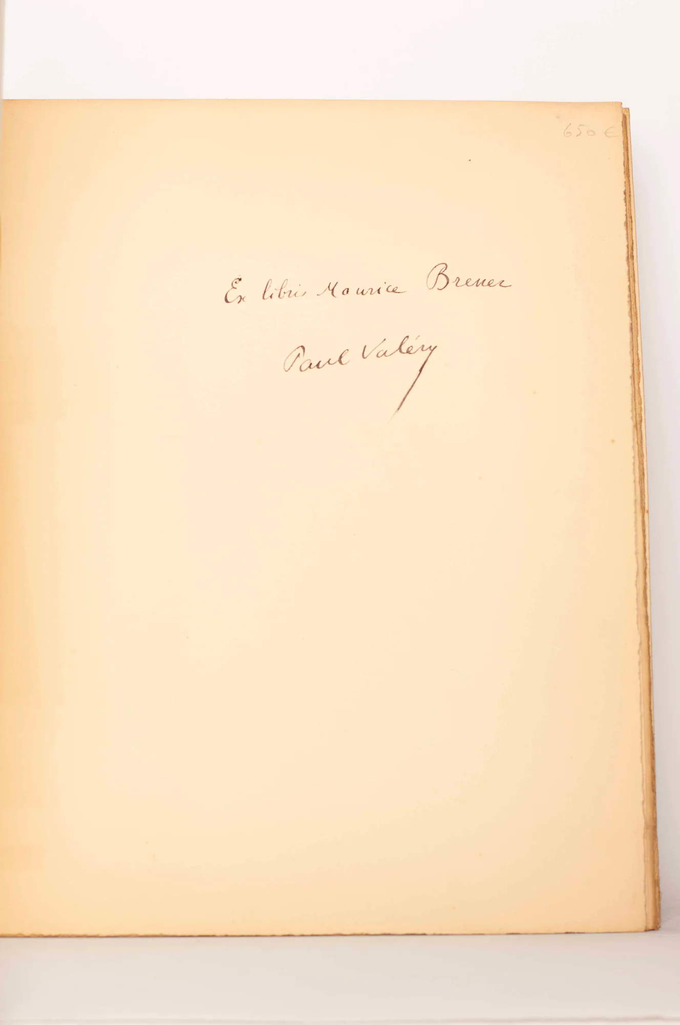 VALERY (Paul). — Villon et Verlaine. (Réf. 21469)