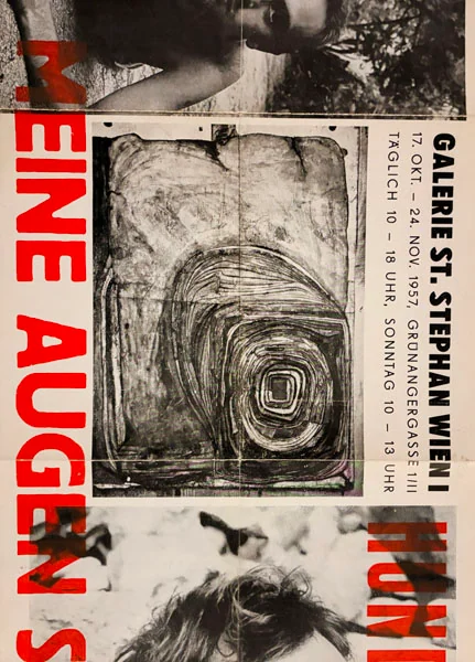 HUNDERTWASSER (Friedensreich). — Meine Augen sind müde. (Réf. 21569)
