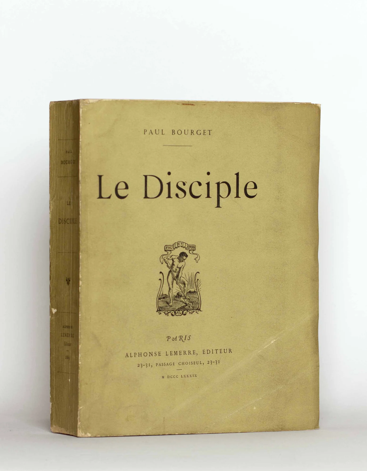 BOURGET (Paul). — Le Disciple. (Réf. 21638)