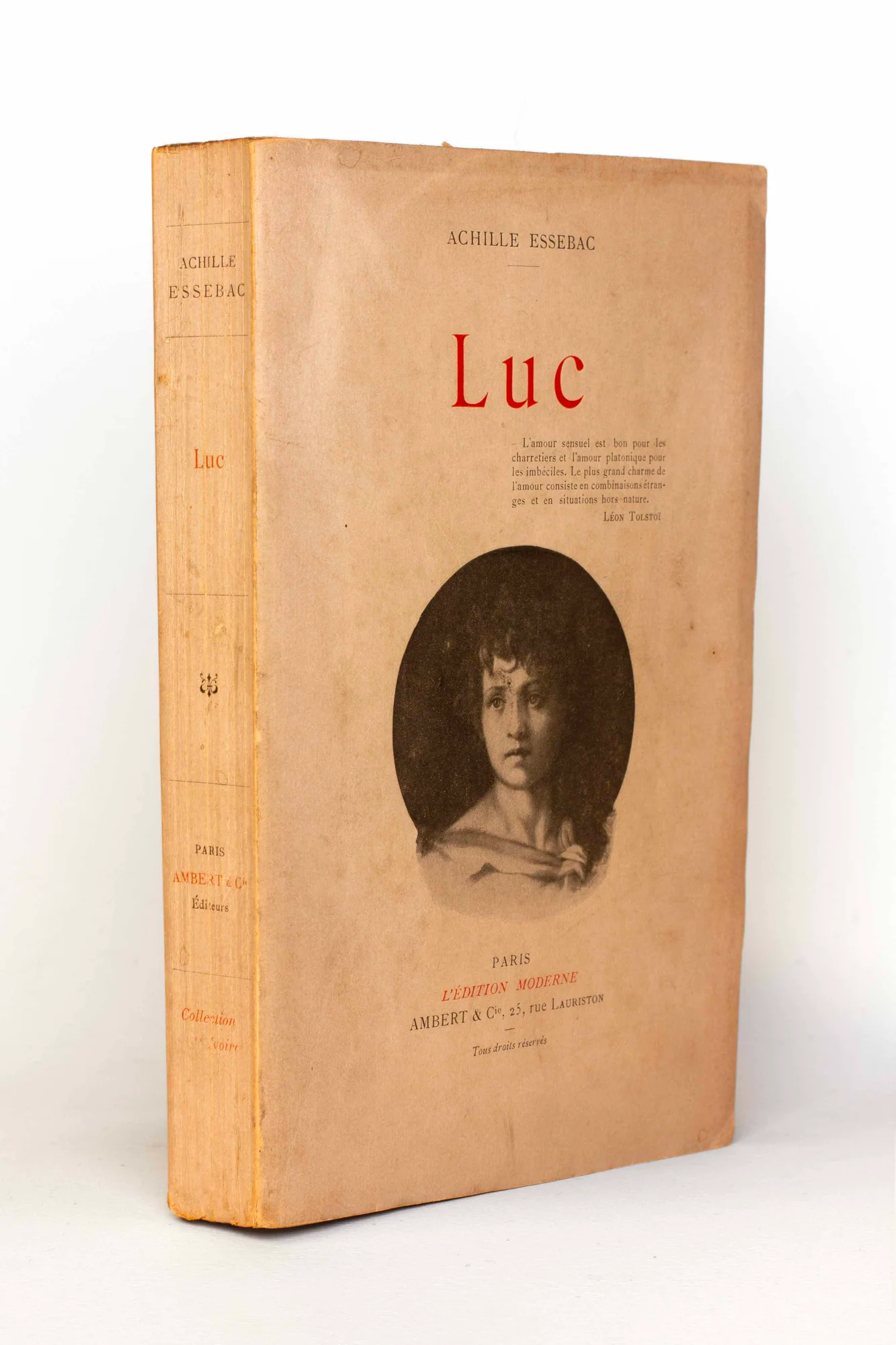 ESSEBAC (Achille). — Luc. (Réf. 21875)