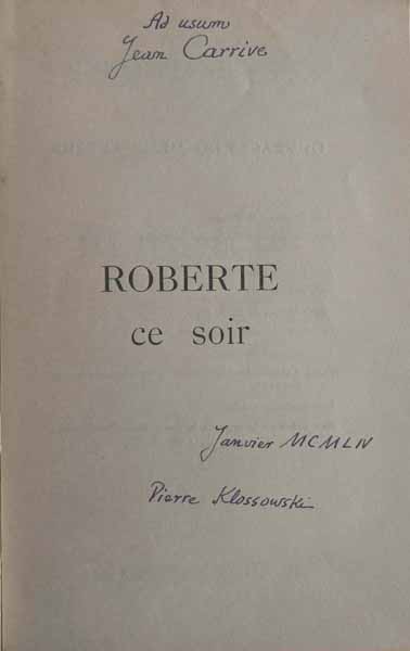 Roberte ce soir. — planche 4