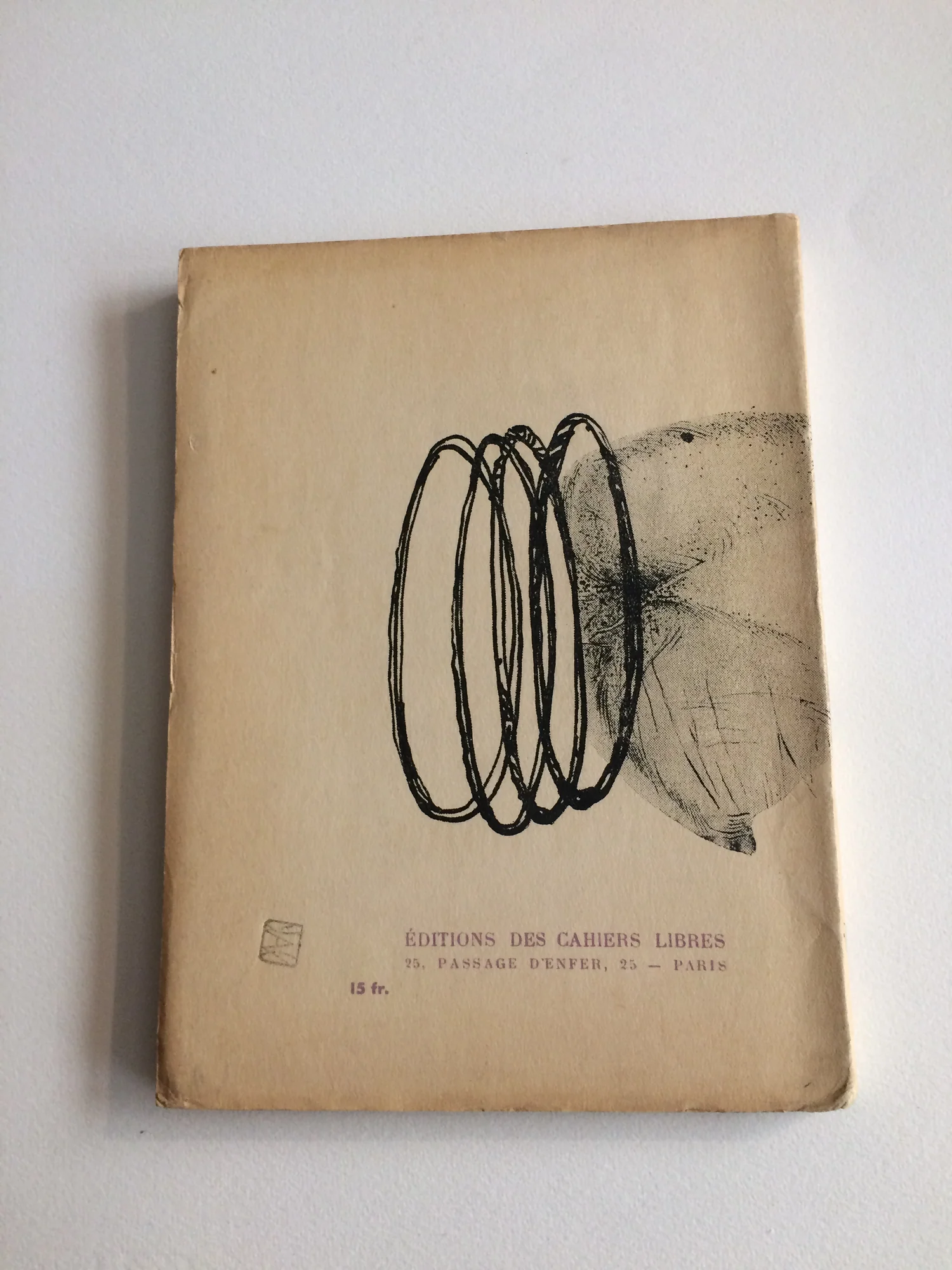 GILBERT-LECOMTE (Roger). — La Vie, l'amour, la mort, le vide et le vent. (Réf. 22189)
