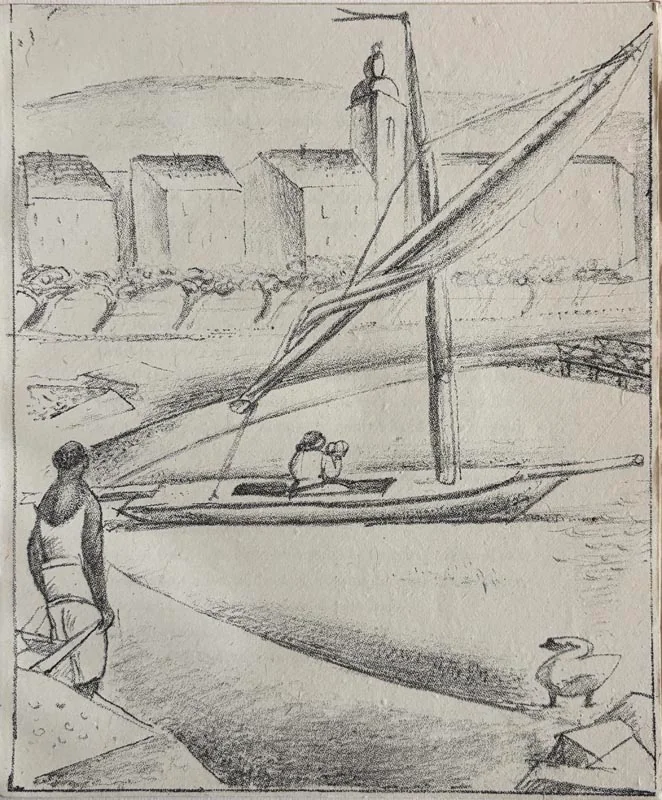 RAMUZ (Charles Ferdinand). AUBERJONOIS (René). — Forains. (Réf. 22302)