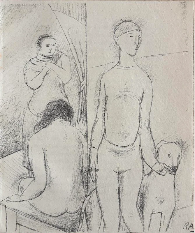 RAMUZ (Charles Ferdinand). AUBERJONOIS (René). — Forains. (Réf. 22302)