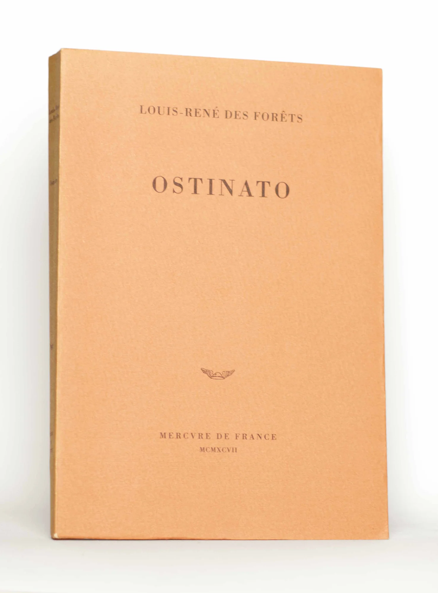 DES FORETS (Louis-René). — Ostinato (Réf. 22307)