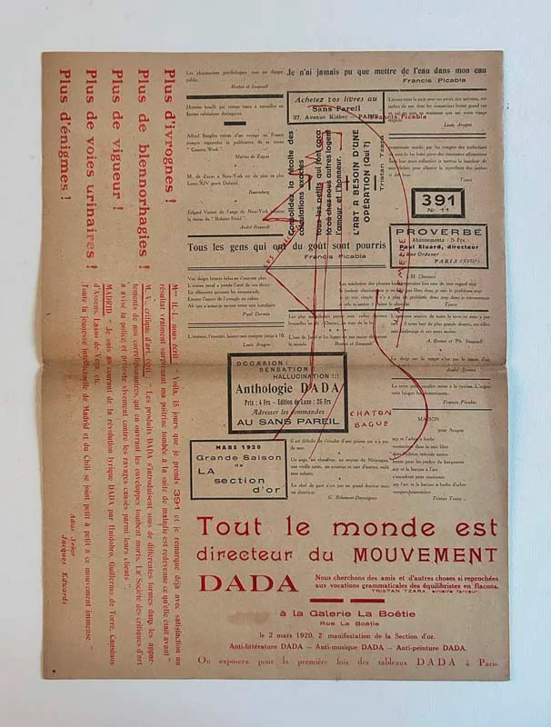 (Revue). DADA. — DADA 6, BULLETIN DADA. (Réf. 22353)