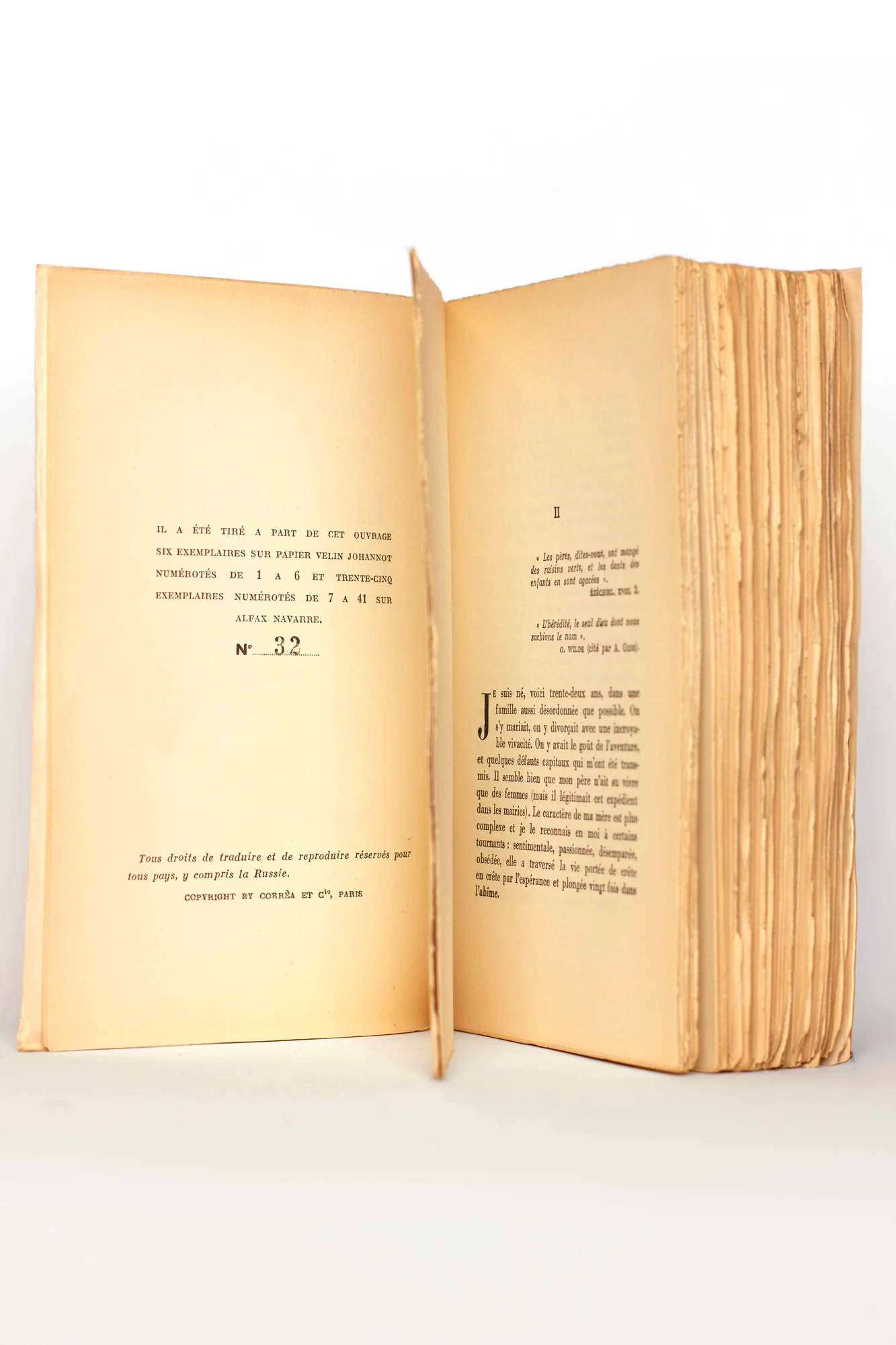 SACHS (Maurice). — Le Sabbat. (Souvenirs d’une Jeunesse orageuse). (Réf. 22359)