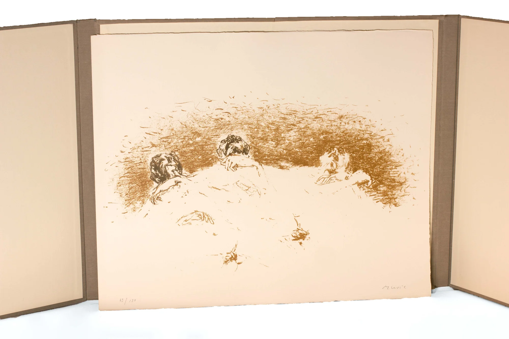 MUSIC (Zoran). SOLIER (René de). — Cadastre de cadavres. (Réf. 22605)