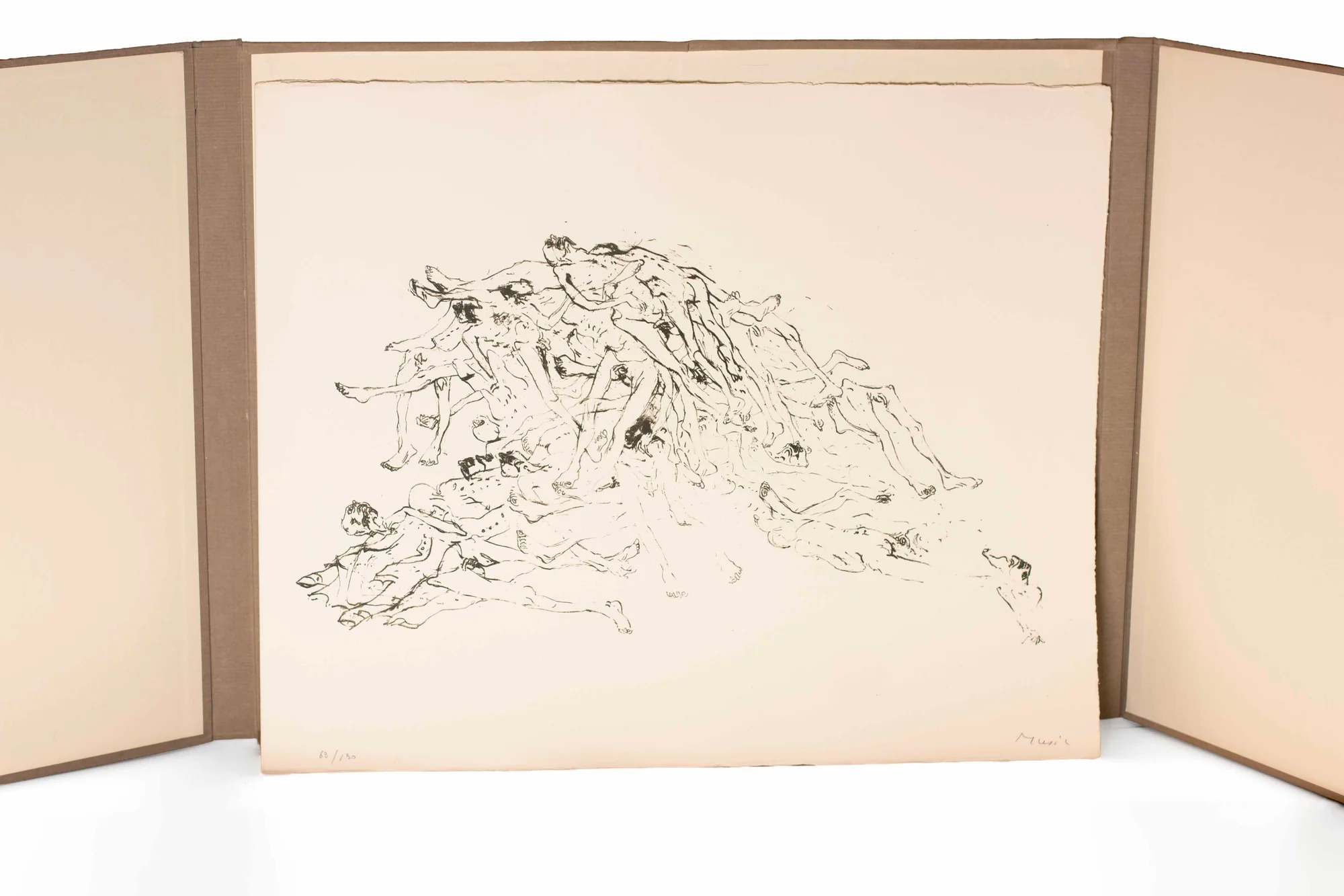 MUSIC (Zoran). SOLIER (René de). — Cadastre de cadavres. (Réf. 22605)