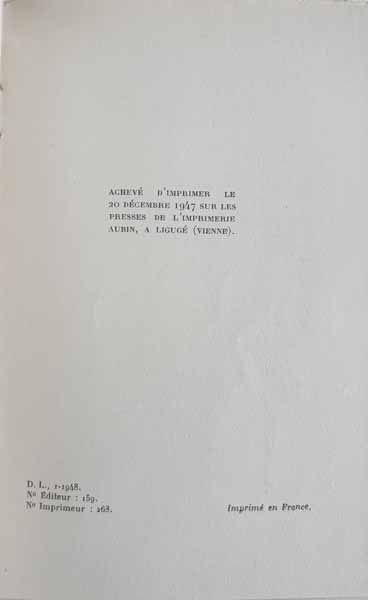 LA HOUSSAYE (Noël de). — L'Apparition d'Arsinoé. (Réf. 22697)