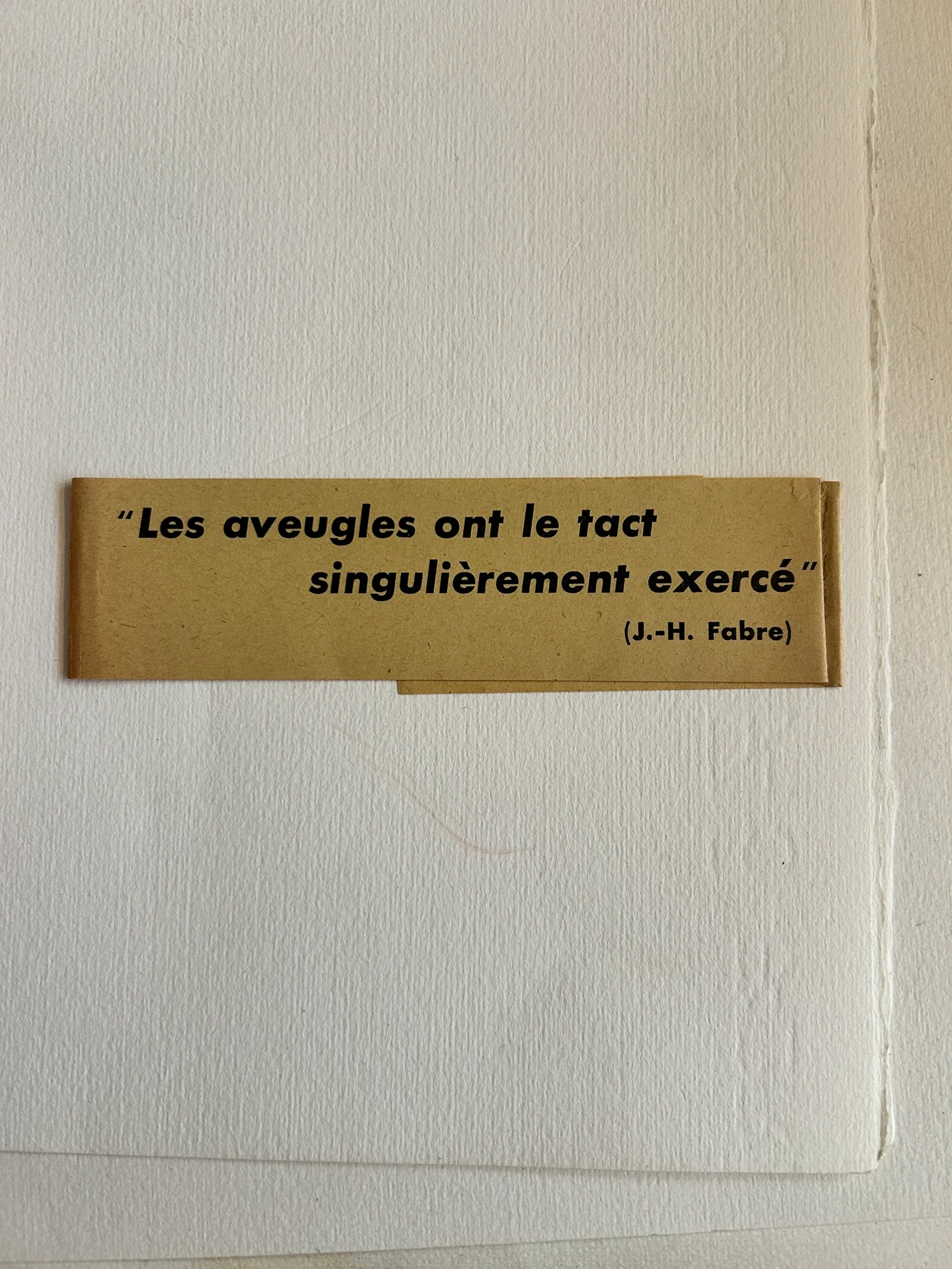 PAULHAN (Jean). CAMPIGLI (Massimo). — L'Aveuglette. (Réf. 22716)