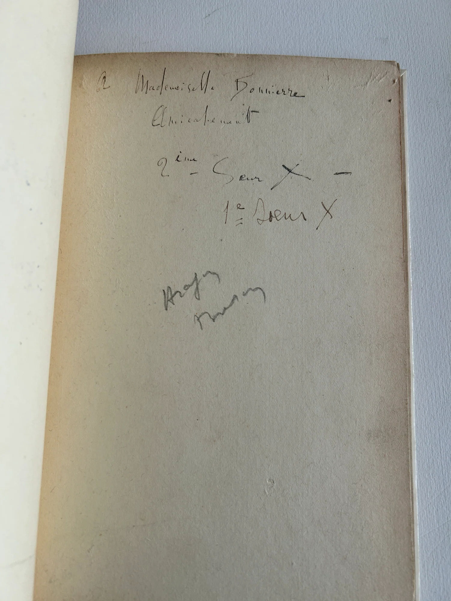 [LINOSSIER (Raymonde et Alice)]. Les Sœurs X… — Bibi-la-Bibiste. (Réf. 22812)