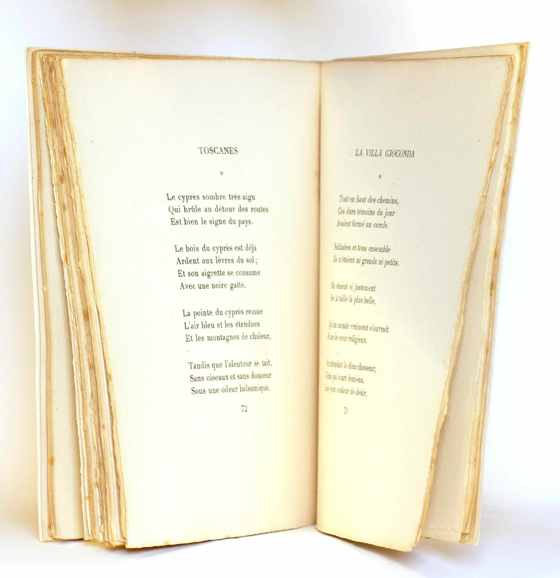 JOUVE (Pierre Jean). — Toscanes. (Réf. 22861)