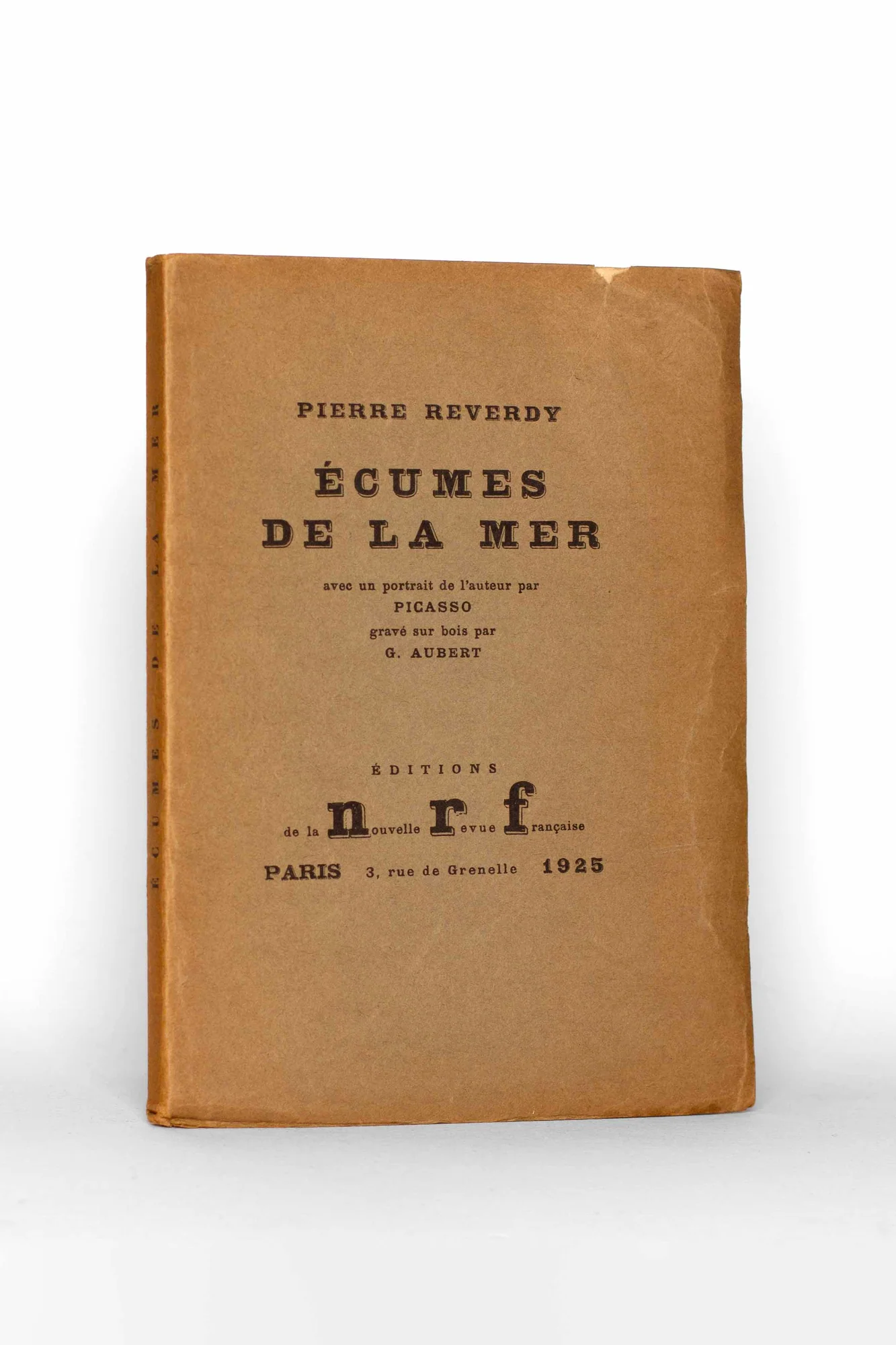 REVERDY (Pierre). — Écumes de la mer. (Réf. 22935)