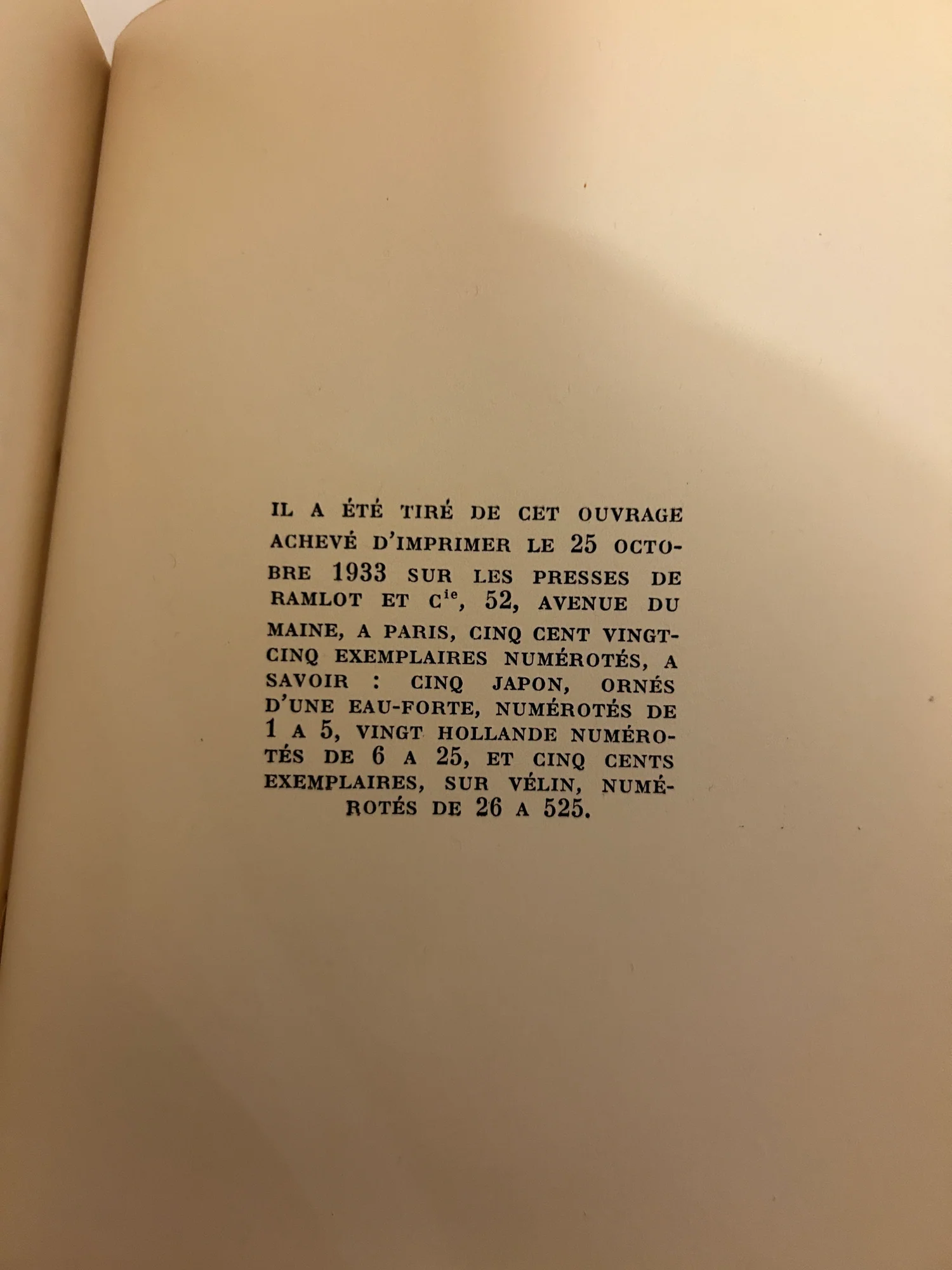 (SIMA). GILBERT-LECOMTE (Roger). — La Vie, l'amour, la mort, le vide et le vent. (Réf. 23024)