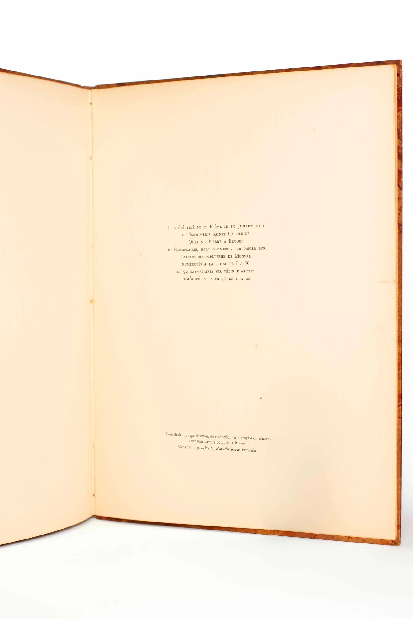 MALLARME (Stéphane). — Un coup de dés jamais n’abolira le hasard. Poème. (Réf. 23214)