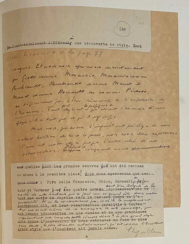 MALRAUX (André). — L'Homme et la culture artistique. (Réf. 23267)