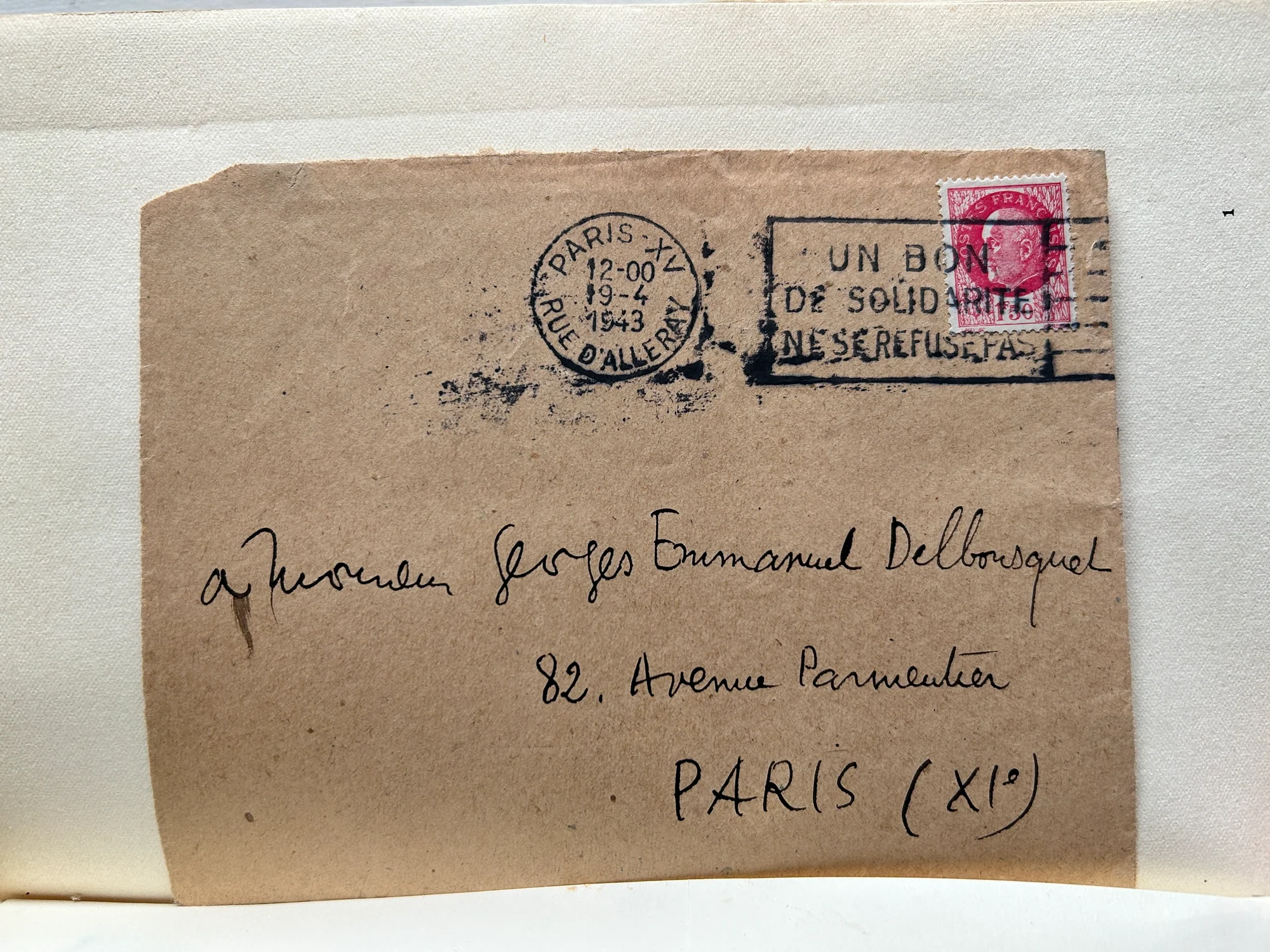 FOLLAIN (Jean). PERDIGUIER (Agricol). — Mémoires d'un compagnon. Nouvelle édition avec une préface de Jean Follain. (Réf. 23335)