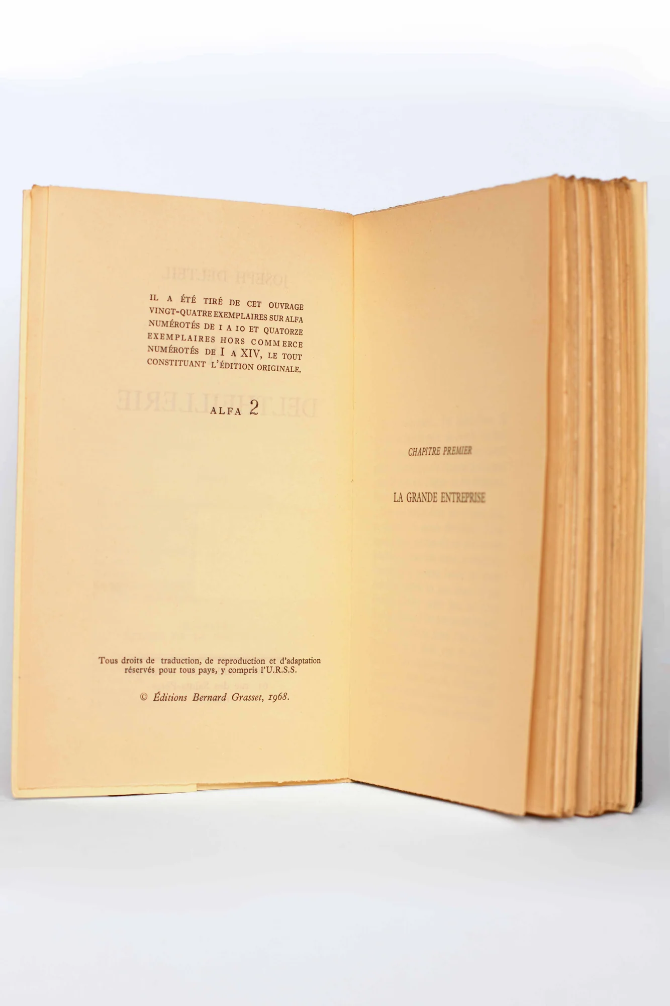 DELTEIL (Joseph). — La Deltheillerie. (Réf. 23396)