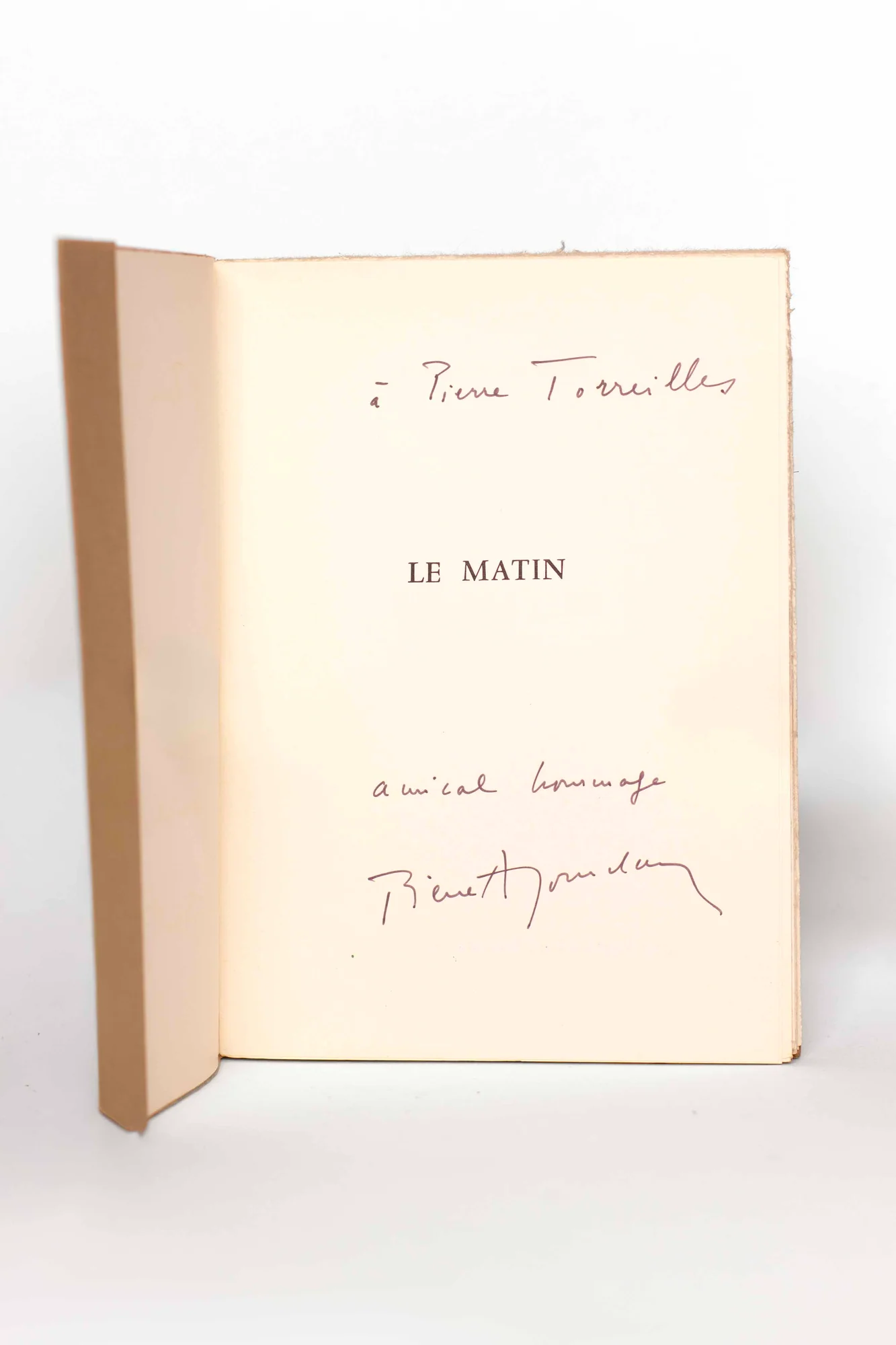 JOURDAN (Pierre-Albert). — Le Matin. (Réf. 23412)